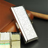 Fine Cigarette Case Double-sided 14 Sticks Portable Metal Extension Cigarette Case