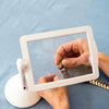 Reading Brighter Viewer LED Large Screen 3X Magnifier with White