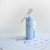 Creative Mobile Phone Bracket Cartoon Spray Mini Fan Portable Usb Fan