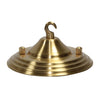 Chandelier Wall Lamp Full Copper Ceiling Plate Base Lighting Accessories, 12cm