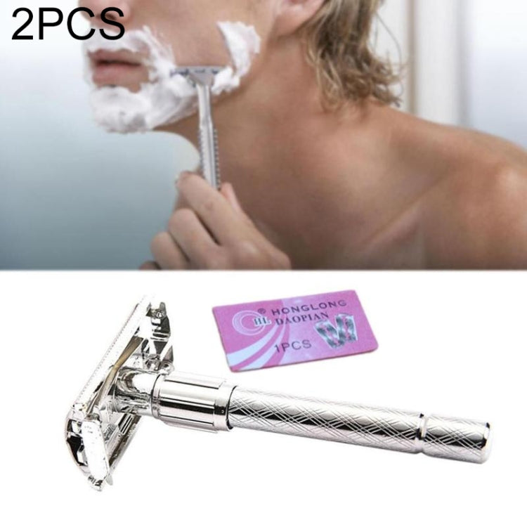 Adjustable Safety Classic Stainless Steel Razor Men Safety Double