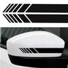 10 PCS Simple Rearview Mirror Car Stickers Rearview Mirror