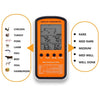 Wireless Remote BBQ Thermometer Dual Probe Digital Cooking Meat Food Oven Thermometer, DTH-106