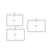 Marine Series Pattern Bathroom Toilet Non-slip Mat Flannel Absorbent Foot Pad, 46x76cm, 50x80cm