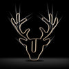 8 PCS/Set Deer Head Paper Clip Shaped Paper Clip Creative Shape Pin Bookmark
