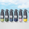 LY-0621 Five-Fold Eight-bone Umbrella Simple Black Glue Sunscreen Umbrella