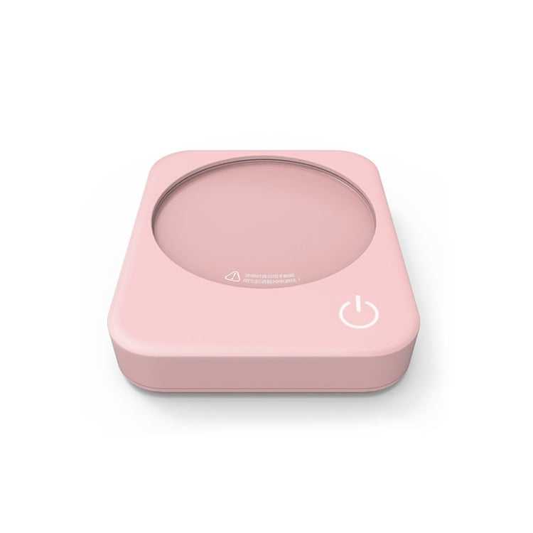 220V Intelligent 3 File Heating Constant Temperature Coffee Milk Tea Cocoa Juice Coaster Base Does without Cup, CN Plug