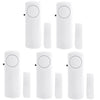 5 PCS Door Window Wireless Burglar Alarm Door Magnetic Alarm Household Safety Equipment