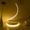 LED Spiral Table Lamp Home Living Room Bedroom Decoration Lighting Bedside Light, EU Plug, US Plug, UK Plug, AU Plug, Without Plug