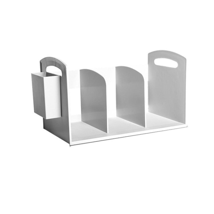 Simple Iron Bookshelf Student Desk Book Storage Rack