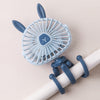 Mini Octopus Night Light Fan Children Cute Baby Carriage Portable USB