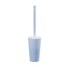 Toilet Cleaning Brush Set Long Handle Soft Toilet Brush, White, Blue