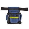 Electrician Maintenance Adjustable Multi-pocket Hardware Tool Belt Bag Multi-function Storage Bag, Blue