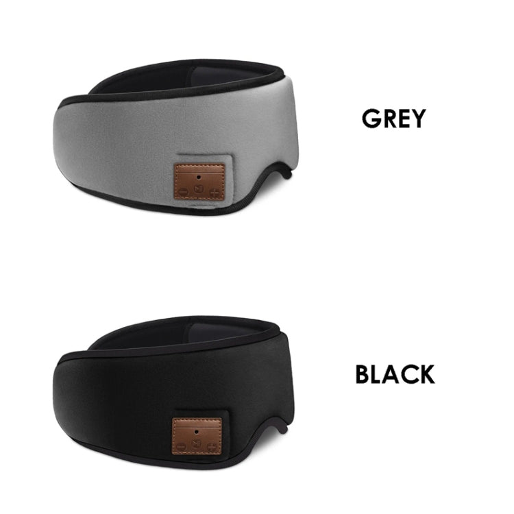 VG014 Detachable Bluetooth Smart Eye Mask Travel Nap Music Sleep Mask, VG014 Gray