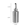 Cylindrical Seasoning Bottle Stainless Steel Oil Pot, 250 ml, 350 ml, 550 ml