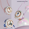 MD666-3 Cartoon Space Capsule Mini Portable Bladeless Hanging Neck Fan, Hanging Neck Fan (Purple), Hanging Neck Fan (Pink), Hanging Neck Fan (Blue)