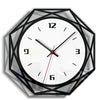 Home Decoration Acrylic Wall Clock Creative Transparent Clock, 28X28CM