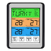 CH-212 Dual Probe Color Screen Smart Alarm Grill Kitchen Thermometer, Colorful Backlight, Orange Backlight