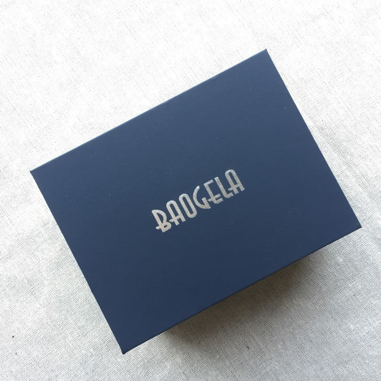 BAOGELA Paper + Sponge Square Watch Packaging Box Black Watch Gift Box, Size: 12.5 x 9.5 x 7.2cm, 12.5 x 9.5 x 7.2cm