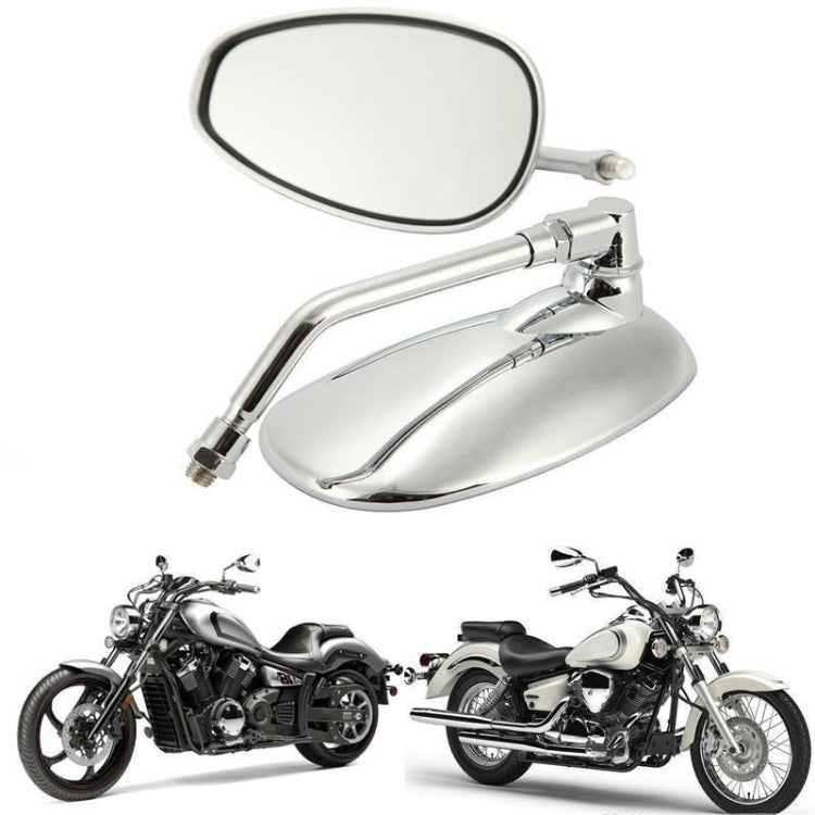 1 Pairs Motorcycle Electric Car Accessories Iron Rod Plating Mirror