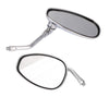 1 Pairs Motorcycle Electric Car Accessories Iron Rod Plating Mirror Rearview Mirror, HSJ