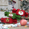 Folding Candy Gift Packaging Bag Non-Woven Bag Christmas Decoration Gift Bag, Elderly, Snowman, Elk