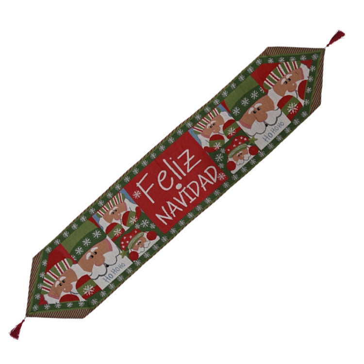 Creative Christmas Home Decoration Items Knitted Tablecloth Dining Table, Senior, Deer, Tree models, Garland
