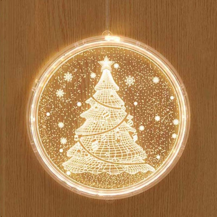 Christmas Decoration Light LED Holiday 3D Hanging Lamp, Battery, USB