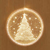 Christmas Decoration Light LED Holiday 3D Hanging Lamp, Battery, USB
