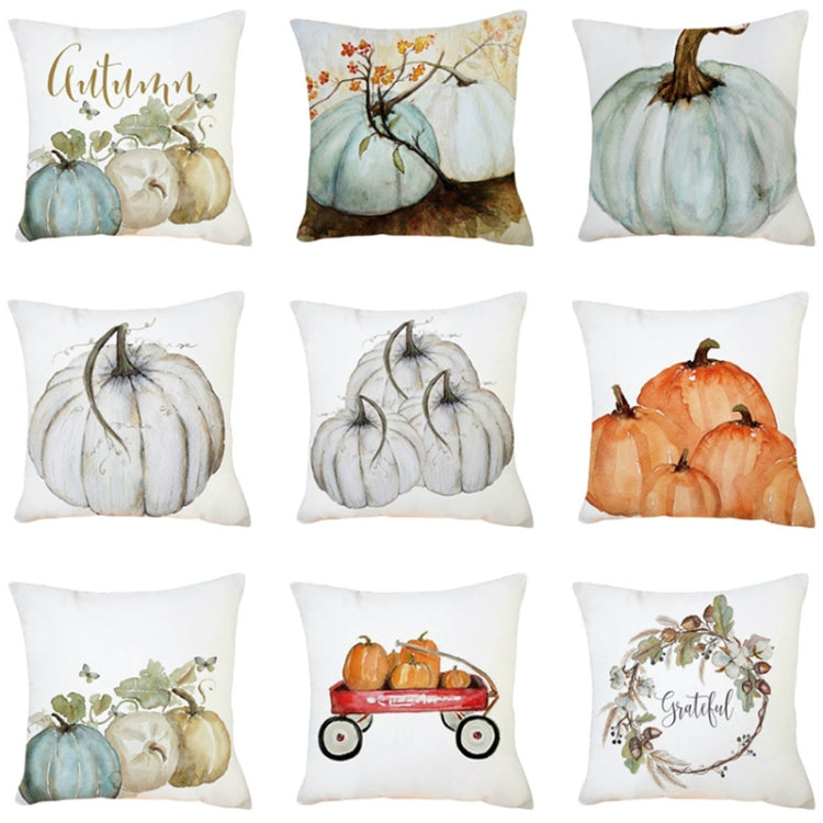 2 PCS Halloween Pumpkin Short Plush Super Soft Pillowcase Decoration without Pillow Core, Soft Pillowcase