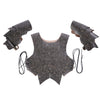 Halloween Carnival Stage Props Adult PU Leather Samurai Cosplay Armor, One Size