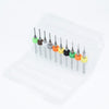 10pcs 0.3mm to 1.2mm PCB mini drill Bit tungsten steel carbide for