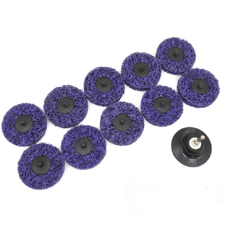 11 In 1 75mm Diamond Polishing Wheel Paint Polishing Sheet Stainless Steel Metal Polishing Sheet, 75mm
