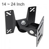 Universal Rotated TV PC Monitor Wall Mount Bracket for 14 ~ 24 Inch
