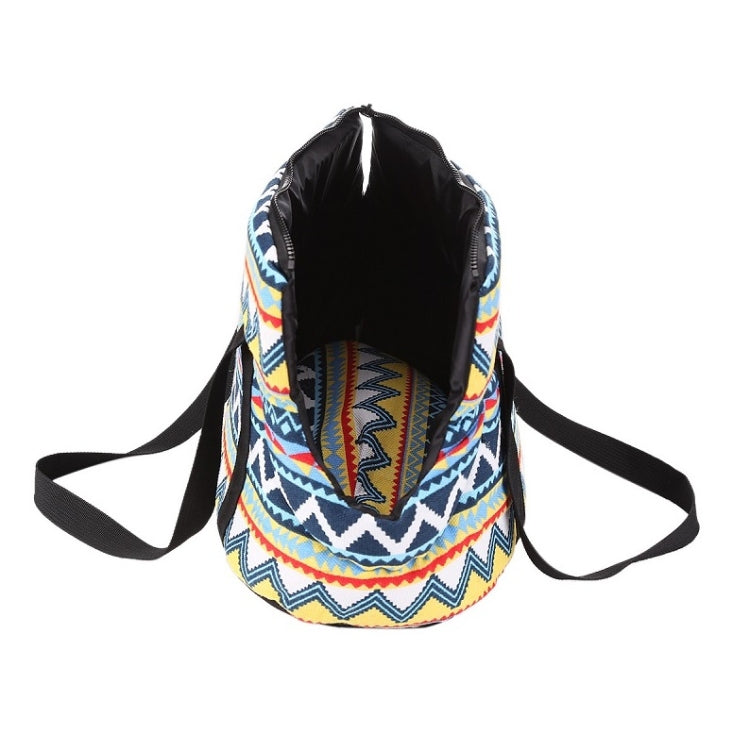 Retro Pet Carrying Bag Comfortable & Breathable Backpack For Cats And Dogs, S 45x21x22cm, L 55x26x27cm