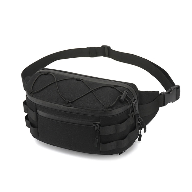 Ozuko 9340 Men Waist Bag Multifunctional Chest Bag Sports Waterproof Shoulder Messenger Bag, Ozuko 9340