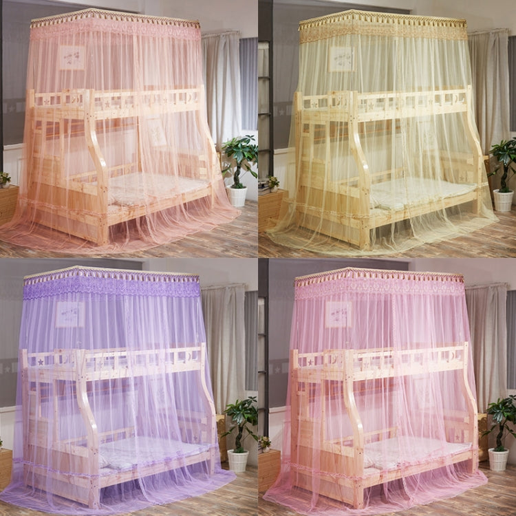 Double-layer Bunk Bed Telescopic Support Floor-to-child Bed Mosquito Net, 90x190 cm