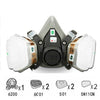 7 in 1 Suit Half Face Gas Mask Respirator Painting Spraying Dust Mask For 3 M 6200 N95 PM2.5 Gas Mask, 7 in 1 Suit Half Face Gas Mask