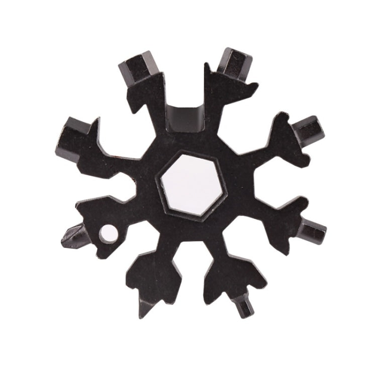 18-in-1 Multi-tool Portable Outdoor Octagonal Snowflake EDC Tool Wrench Mini Screwdriver, 18 in 1 (Black), 18 in 1 (Colorful), 18 in 1 (White)