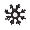 18-in-1 Multi-tool Portable Outdoor Octagonal Snowflake EDC Tool Wrench Mini Screwdriver, 18 in 1 (Black), 18 in 1 (Colorful), 18 in 1 (White)