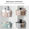 Kitchen Sink Toilet Bathroom Wall Racks Washstand Triangle Plastic Storage Rack