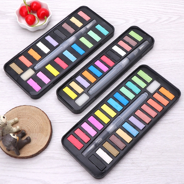 Solid Watercolor Paint Set Portable Drawing Acrylic Art Painting Supplies