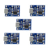 5 PCS TP4056 Charging Board Module Micro USB Interface Microphone USB