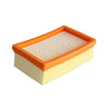 2 PCS Vacuum Cleaner Filter Element Flat Filter Mesh Accessories for