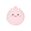 Cartoon Silicone Mini Warm Belly Warm Palace Water Injection Explosion-Proof Warm Water Bag, Brown, Pearl White, Coral Powder, Sky Blue