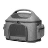Portable Pet Bag for Outing Cats and Dogs Collapsible Pet Shoulder Bag Pet Backpack, Light Gray, Light Green, Blue
