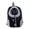 Outdoor Pet Dog Carrier Bag Front Bag Double Shoulder Portable Travel Backpack Mesh Backpack Head, S, L