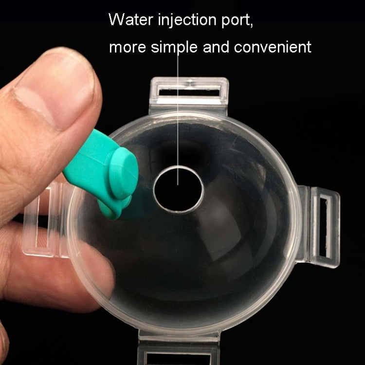 12 PCS Whiskey Ice Ball Mold Silicone PP Round Ice Tray Random Color Delivery, Detachable Cover