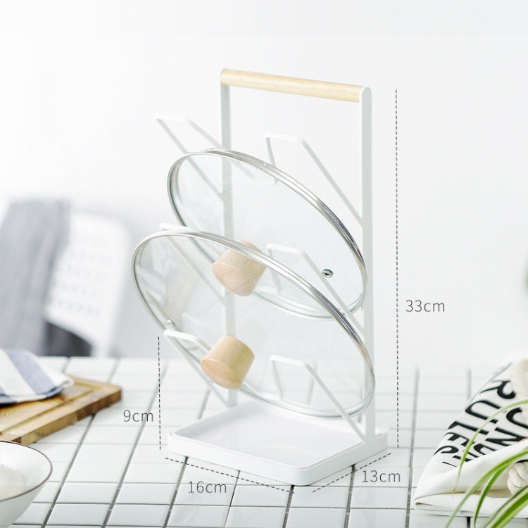Iron Three-Layer Pot Cover Rack Storage Drain Rack, Storage Drain Rack