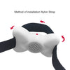Automatic Voice Control Bark Arrester Collar Pet Supplies Trainer, White, Orange